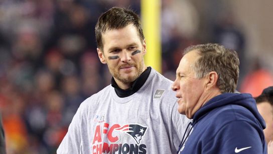 Bill Belichick, Tom Brady speak on Alex Guerrero situation taken at BSJ Headquarters (Patriots)