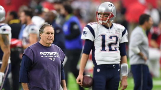 NFL Notebook: Will lessons from Peyton Manning, Brett Favre help or hurt Tom Brady vs. Patriots? taken at BSJ Headquarters (Patriots)