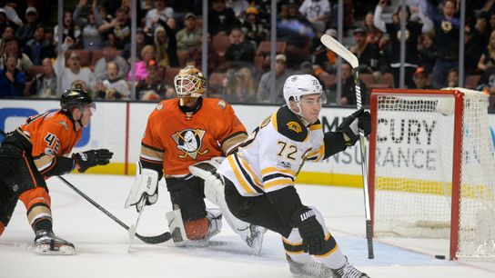 Bruins' David Krejci will be a game time decision vs. Ducks taken at Honda Center (Bruins)