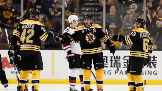 Don't freak out yet: reinforcements are on the way taken at Warrior Ice Arena (Bruins)