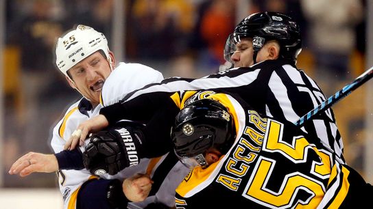 Bruins' Noel Acciari to attend memorial services for friend, former teammate Drew Brown taken at Warrior Ice Arena (Bruins)