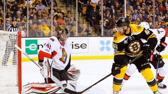 Final: Bruins 5, Senators 0 taken at BSJ Headquarters (Bruins)