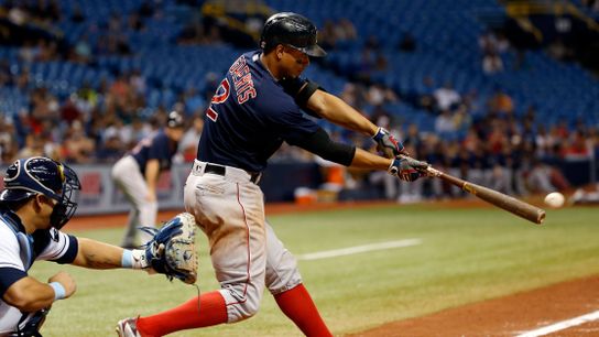 Red Sox accustomed to being 'extra' special taken at Tropicana Field (Red Sox)