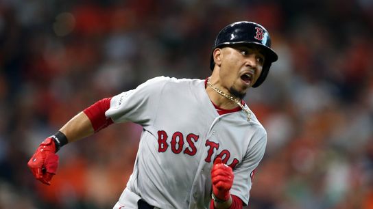 Hot Stove Lunch: Is a trade involving Mookie Betts gaining momentum? taken at BSJ Headquarters (Red Sox)