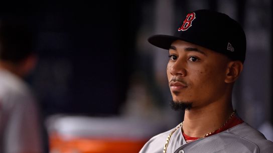 Red Sox Notebook: Mookie Betts reacts to Bryce Harper's record-setting contract taken at jetBlue Park (Red Sox)