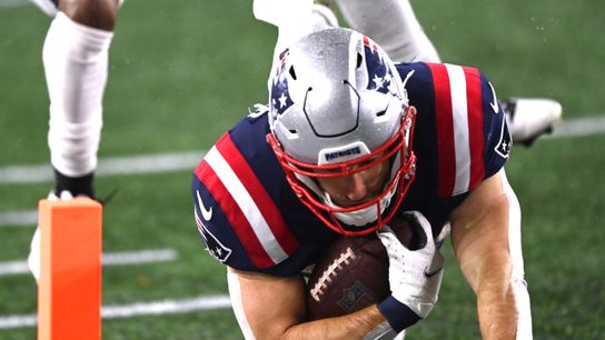 Video: Harris, Meyers, Burkhead and Dugger talk about Patriots' win over Ravens taken at BSJ Headquarters (Patriots)
