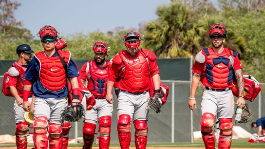 McAdam: Source - Red Sox seeking starting pitching help as they shop catchers taken at JetBlue Park (Red Sox)