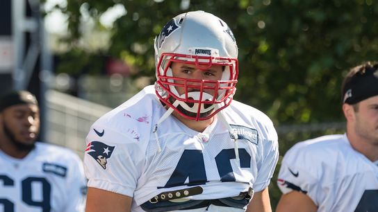 With a new deal reportedly looming, James Develin set to keep chugging as part of Patriots offense taken at BSJ Headquarters (Patriots)