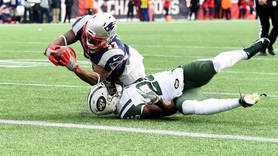 Dion Lewis leads way as Patriots' RBs set new league mark taken at Gillette Stadium (Patriots)