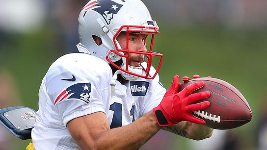 What does history tell us when it comes to a realistic level of expectation for Julian Edelman in 2018? taken at BSJ Headquarters (Patriots)