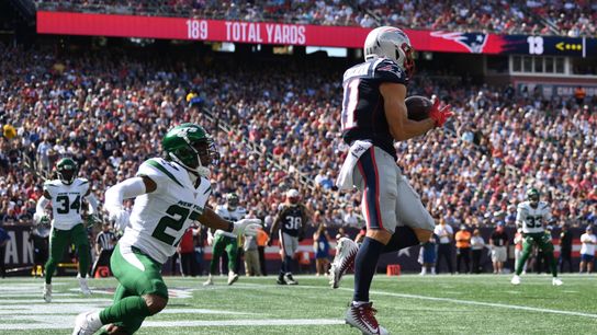Julian Edelman's tender ribs may test receiver depth taken at Gillette Stadium (Patriots)