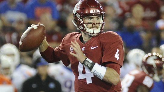 Washington State QB Luke Falk looking to follow in Tom Brady's footsteps taken at BSJ Headquarters (NFL DRAFT COVERAGE)
