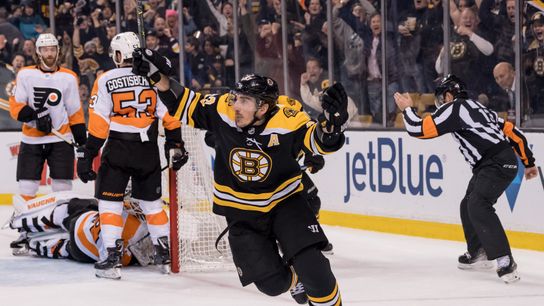 BSJ Game Report: Bruins 3, Flyers 2 -- Brad Marchand does it again taken at TD Garden (Bruins)