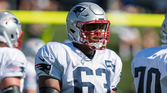 What does a potential return for OT Tony Garcia mean for the Patriots? taken at BSJ Headquarters (Patriots)