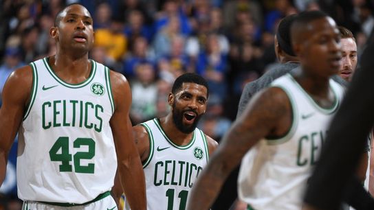 A new chapter begins for these suddenly unrecognizable Celtics after blowout win over Warriors taken at Oracle Arena (Celtics)