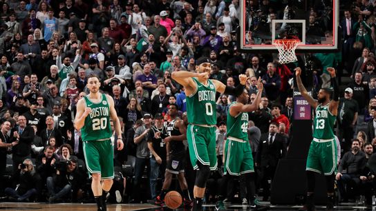 Jayson Tatum's poise, a unique lineup look for Boston, and more Celtics thoughts from the west coast taken in Los Angeles (Celtics)