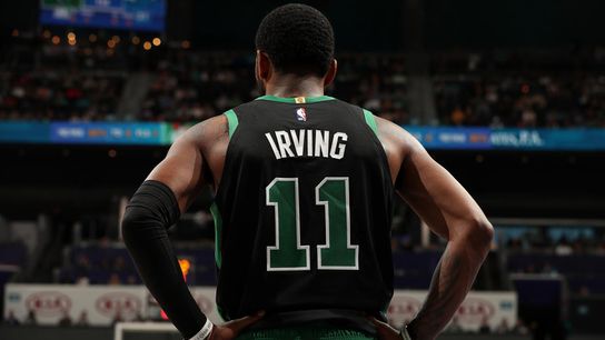 Winning Plays Podcast: What will Celtics do if Kyrie leaves? taken at BSJ Headquarters (Celtics)