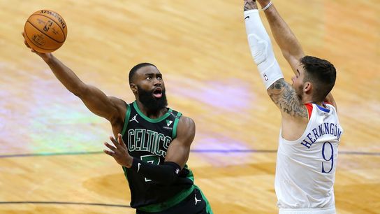 Karalis: Brad Stevens needs to keep Jaylen Brown involved offensively taken at BSJ Headquarters (Celtics)