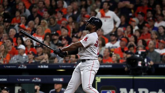 Hot Stove Lunch: Jackie Bradley Jr. strives for consistency at the plate taken at BSJ Headquarters (Red Sox)