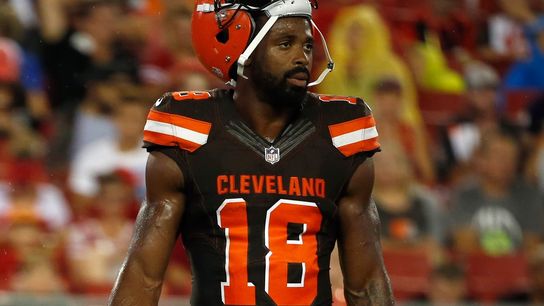 What does acquisition of WR Kenny Britt mean for Patriots offense? taken at BSJ Headquarters (Patriots)
