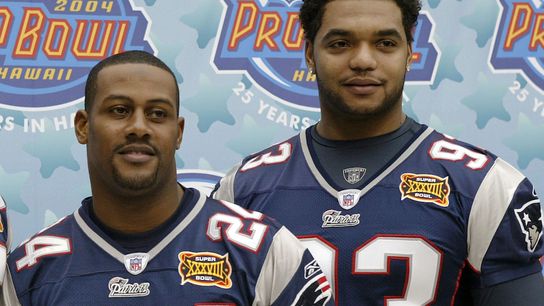A few thoughts on Ty Law and Richard Seymour becoming Hall of Fame finalists taken at BSJ Headquarters (Patriots)