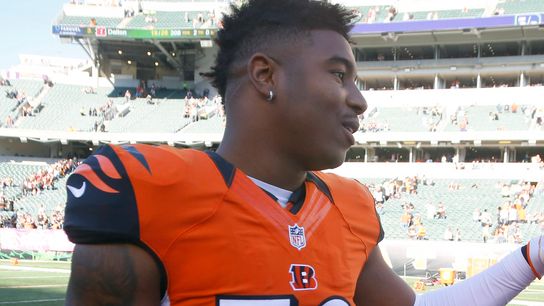 Patriots acquire LB Marquis Flowers taken at Gillette Stadium (Patriots)