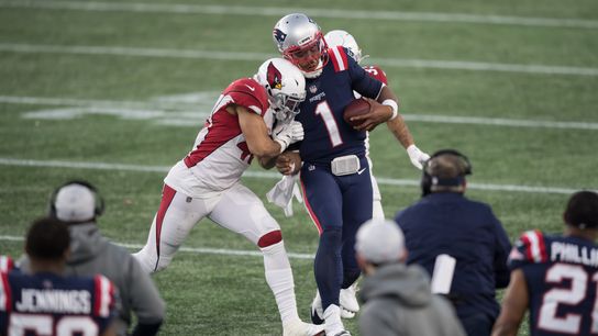 Kingsbury-sized gaffes by Cardinals help keep Patriots' season alive taken at Gillette Stadium (Patriots)