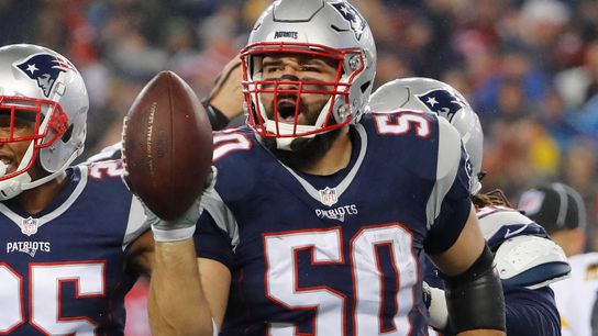 Ninkovich announces retirement taken at BSJ Headquarters (Patriots)