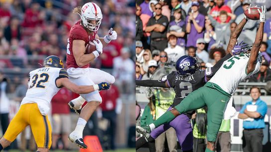 NFL Notebook: Which combine tight ends and receivers have formula for Patriots? taken at BSJ Headquarters (Patriots)
