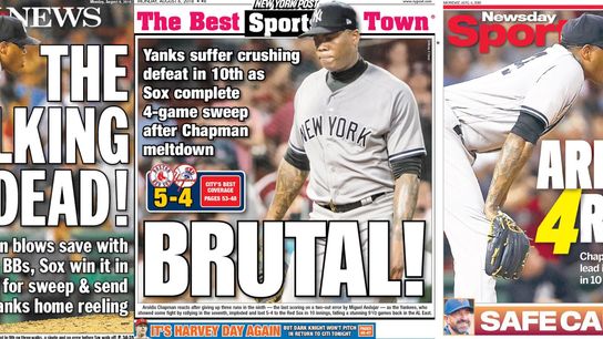 BSJ Daily Briefing 08.06.18: Sox sweep away Yankees, and NY tabloids act accordingly taken at BSJ Headquarters (Regular Features)