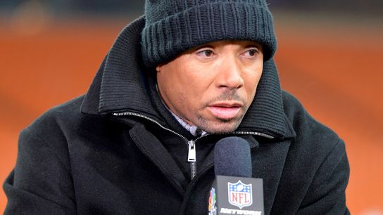 Ex-Patriot Rodney Harrison still pretty passionate about his old team taken at The Mall of America (Patriots)