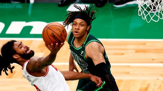 Romeo Langford the point guard: a look at his debut running the show taken at TD Garden (Celtics)