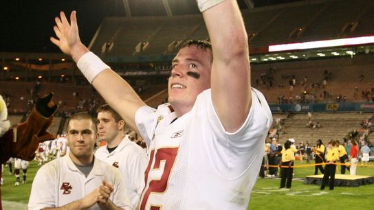 BSJ Oral History: 10 years ago, Matt Ryan and BC made the college football world sit up and take notice taken at BSJ Headquarters (Patriots)