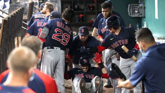 BSJ Game Report: Red Sox 6, Rangers 1 - Sox ride four homers early to easy win taken at BSJ Headquarters (Red Sox)
