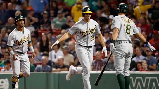 Final: A's 7, Red Sox 3 taken at Fenway Park (Red Sox)