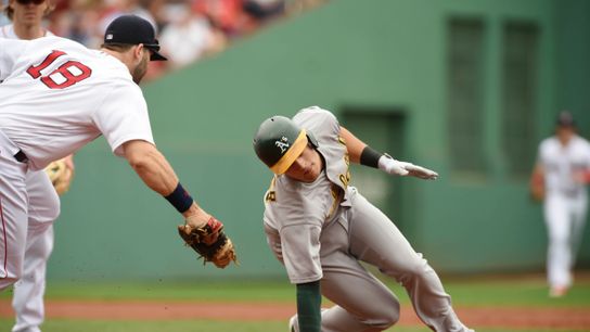 Final: Red Sox 6, A's 2 taken at Fenway Park (Red Sox)
