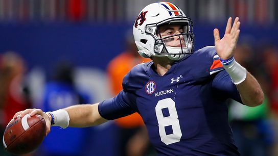 Jarrett Stidham's ex-OC on QB's statistical dip from 2017 to 2018, how he'll fit with Patriots taken at BSJ Headquarters (NFL DRAFT COVERAGE)