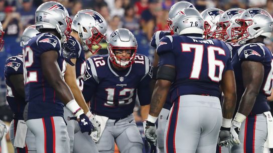 At the end of a wild week, Tom Brady has the Patriots back in the Super Bowl taken at Gillette Stadium (2017 AFC Championship)