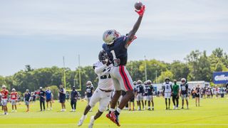 Giardi: Patriots offense has its hands full with the Eagles' D taken at Gillette Stadium (Patriots). Photo by (Paul Johnson for BSJ)
