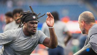 Giardi: Despite uneven preseason performance, Patriots coaches believe in Jacas taken at BSJ Headquarters (Patriots). Photo by (Paul Johnson for BSJ)