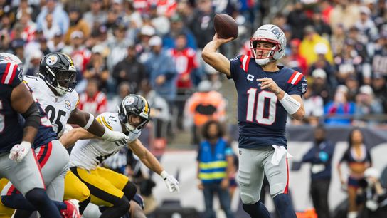 Giardi: Mike's Musings on the predicament Maye has put the Pats in; plus, young edge rushers deliver taken at BSJ Headquarters (Patriots). Photo by (Paul Johnson for BSJ)