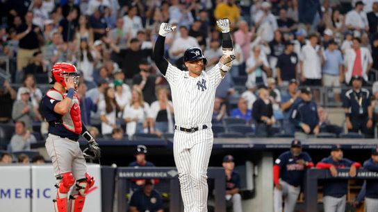 Final: Yankees 3, Red Sox 1 - Yankees Out Pitch the Sox, Homers from Torres and Calhoun the Difference taken at BSJ Headquarters (Red Sox)