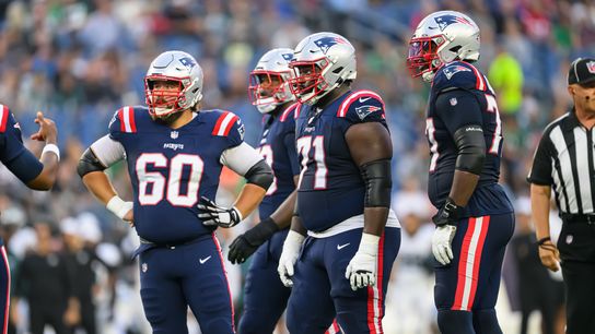 Patriots Camp Report 08.22.24: With Lowe out, new - preferred? - offensive line makes its debut taken at Gillette Stadium (Patriots)