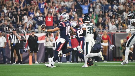 Giardi: Drake Maye gives Patriots fans a glimpse of his potential in loss to Eagles taken at Gillette Stadium (Patriots)