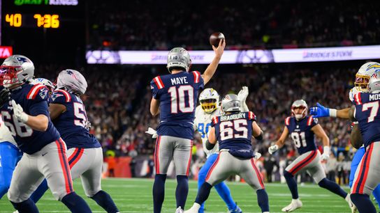Giardi: Mixed bag for Maye, Patriots offense, but they find enough solutions to survive round one taken at BSJ Headquarters (Patriots)