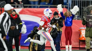 Giardi: NFL Notebook - Jones a game-changer for Patriots; plus, Colts turn to a grandfather to save season taken at BSJ Headquarters (Patriots). Photo by (Adam Richins for BSJ)