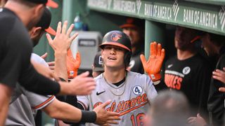 Pete Alonso, Coby Mayo go deep as Orioles beat Red Sox 4-2 at Fenway taken at BSJ Headquarters  (Red Sox). Photo by Eric Canha-Imagn Images