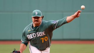 Payton Tolle flirts with perfection in Red Sox’ 6-1 win over Yankees  taken at BSJ Headquarters  (Red Sox). Photo by AP Photo/Mary Schwalm
