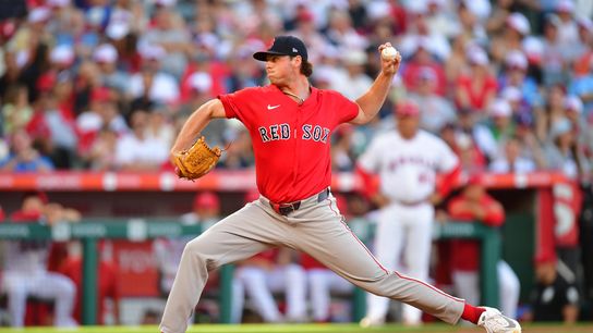 Red Sox ride Jake Bennett gem to series-opening win over Angels taken at BSJ Headquarters  (Red Sox). Photo by Gary A. Vasquez-Imagn Images