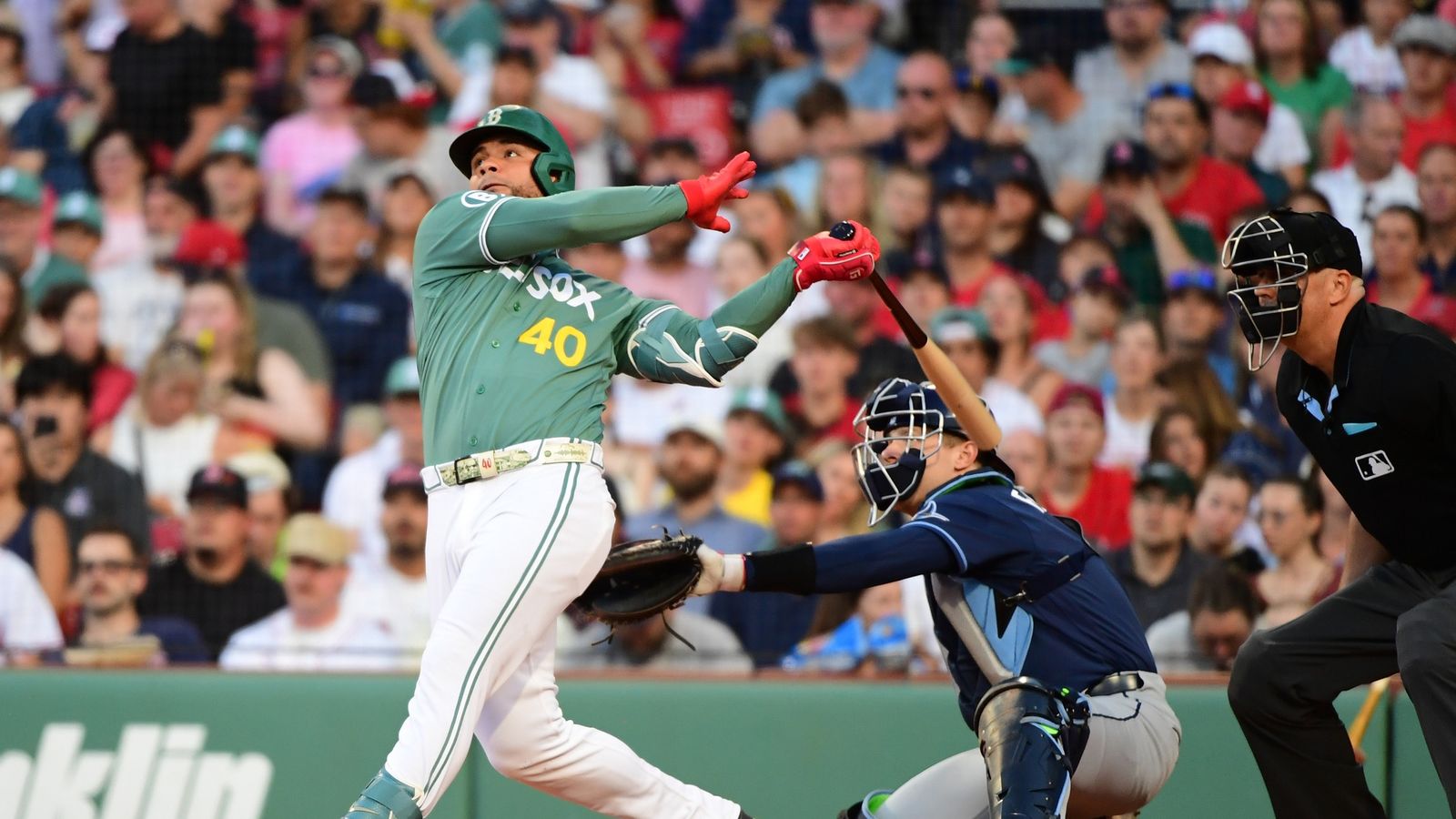 Red Sox sweep Rays, reach .500 with 11th straight win Red Sox sweep Rays, reach .500 with 11th straight win